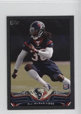 2013 Topps Mini Black /5 DJ Swearinger #63 Rookie RC - Image 1 of 2