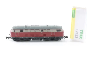 N Minitrix 12423 DB V160 001 Diesellok analog rot grau OVP/N91 - Picture 1 of 4