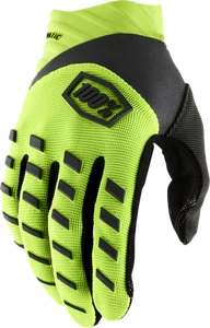 Guantes juveniles 100 % AIRMATIC Flou amarillo negro Md - Imagen 1 de 1