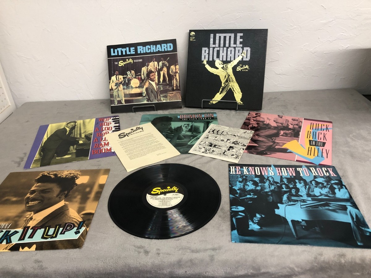 Little Richard The Specialty Sessions 5 LP Box Set VG+ w