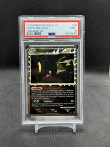 2010 POKEMON UNDAUNTED UMBREON PRIME #86 ULTRA RARE PSA 9 MINT - Picture 1 of 2