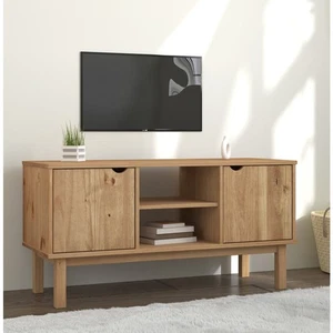 Skandinavischer TV-Schrank | Lowboard | Fernsehschrank | Mediaschrank | 113,5 cm - Bild 1 von 6