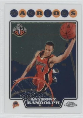 2008-09 Topps Chrome Anthony Randolph #193 Rookie RC - Image 1 of 2