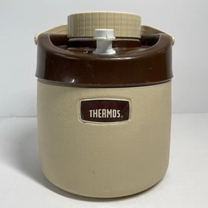 Termo jarra de 4 litros de colección con mango marrón beige hecho en Canadá - Imagen 1 de 13