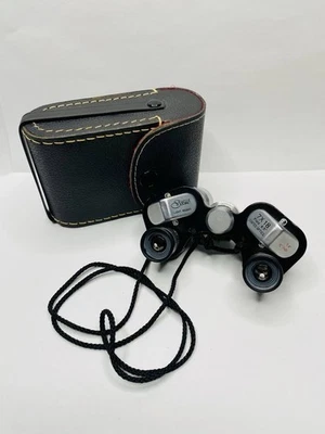 Vintage Selsi Lightweight Coated Optic 7x18 Field Binoculars & Case 7750 - Image 1 of 4