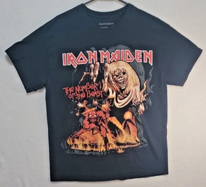 Camiseta Iron Maiden Número de la Bestia Negra L - Imagen 1 de 5