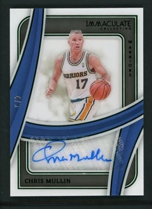 2023-24 CHRIS MULLIN 4/5 AUTO PANINI IMMACULATE COLLECTION AUTOGRAPHS - Picture 1 of 2