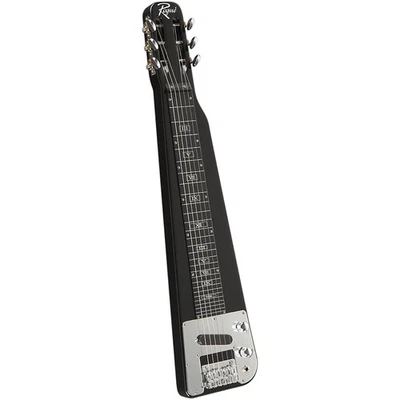 Rogue RLS-1 Lap Steel Guitar with Stand and Gig Bag Metallic Black - Image 1 of 4
