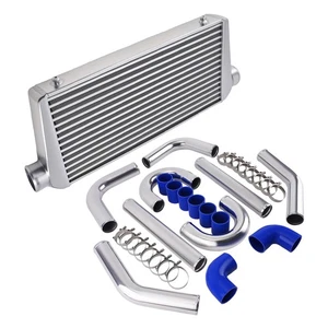 600x300x76 Intercooler + 2.5" 64mm Intercooler Turbo Piping Pipe Kits - Picture 1 of 11