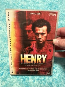 Henry Portrait of a Serial Killer (DVD, 2 Disc Set) 20 Anniversary ~ Used - Picture 1 of 3