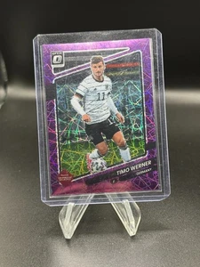 Donruss Road To Qatar 2021-22 Timo Werner Optic Purple Velocity/99 #70 - Imagen 1 de 2
