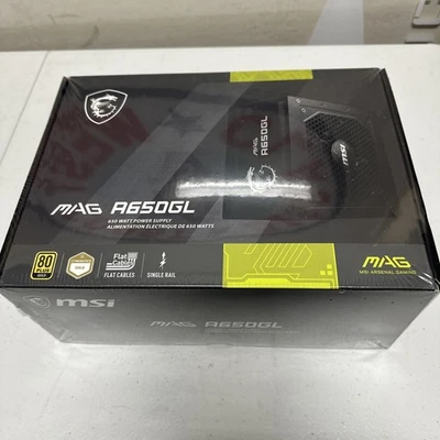 MAG A650GL Gaming Power Supply - Full Modular - 80 plus Gold Certified 650W - Image 1 of 2