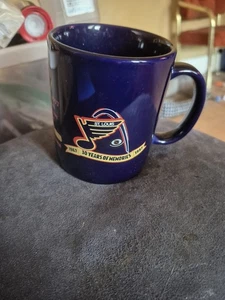Vintage 20.02.1997 NHL St Louis Blues Promo Maxwell House Kaffeebecher Nachttasse - Bild 1 von 6