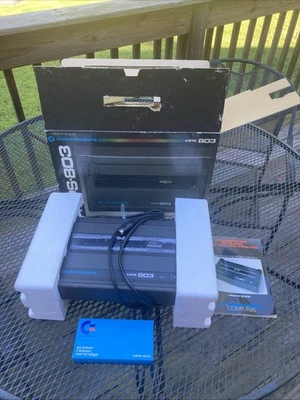 Vintage Commodore MPS-803 Dot Matrix Printer - Untested With Manual And Box Rare - Image 1 of 4