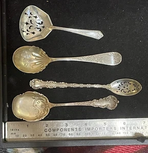 Antike Sterling Löffel, Servierstück - Bild 1 von 6