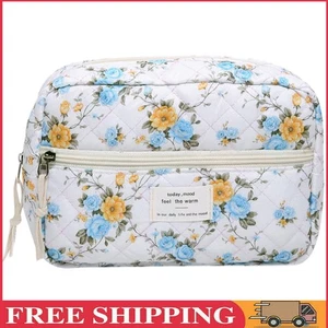 Bolsa de Maquillaje Acolchada, Bolsa Organizadora de Maquillaje Estético para Mujer y Mä - Imagen 1 de 9