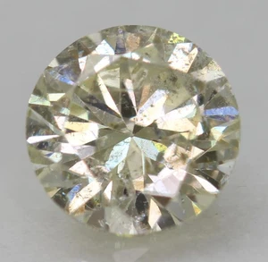 Diamante suelto natural brillante redondo J SI2 0,50 quilates J SI2 5,07 mm con VIDEO - Imagen 1 de 3