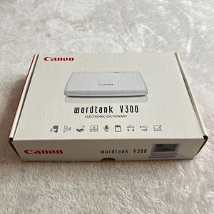 CANON WordTank V300 dizionario elettronico traduttore giapponese bianco NUOVO scatola aperta - Foto 1 di 12