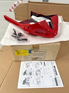 NEW Genuine Hyosung GT250P Belly Pan 94409SB91000DR RED - Picture 1 of 12