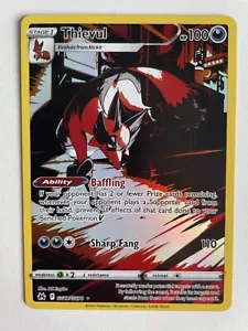 Pokemon TCG: 2023 Crown Zenith Galarian Gallery Thievul (GG17/GG70) - Picture 1 of 2