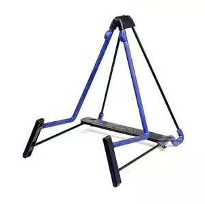 K&M 17580 Guitar Stand Premium Quality - Blue - Picture 1 of 2
