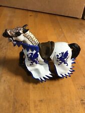 Papo 2004 Blue Dragon King Horse Figure in Very Good Condition 