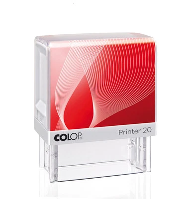 Colop® Printer 20 - Adressstempel - Stempel - 38x14mm 4 Zeilen - Onlinedesigner