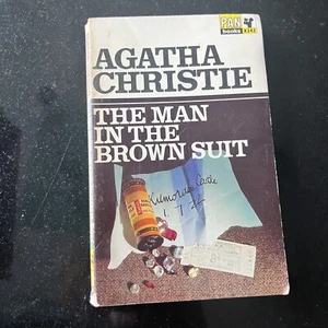 Agatha Christie - Der Mann im braunen Anzug - Pan 17th 1968 - sehr guter Zustand - Bild 1 von 1