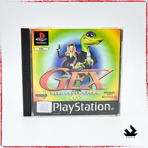 GEX DEEP COVER GECKO 💎 PRIMA STAMPA COMPLETO 🇮🇹 ITALIANO PS1 PLAYSTATION 1 - Foto 1 di 24