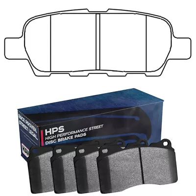 Pastillas de freno traseras Hawk HB370F.559 HPS para 2003-12 FX35 / 04-19 Máxima / 10-19 370Z Foto 1 de 4