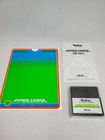 Vintage Vectrex Hyperchase Game Cart Overlay & Manual Tested & Working