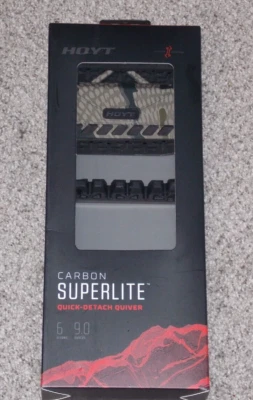 NEW Hoyt Carbon Superlite Quick-Detach 6 Arrow Bow Quiver- Kuiu Verde - Image 1 of 4