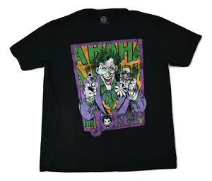 DC Comics Damen Shirt Joker Ha HA Ha Schwarz Neu XL - Bild 1 von 1