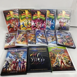 Lot Of Mighty Morphin Power Rangers Dvds Movies And Tv Shows - Imagen 1 de 2