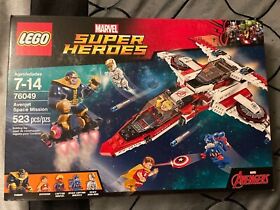 Marvel Super Heroes LEGO - 76049 Avenjet Space Mission sealed NIB