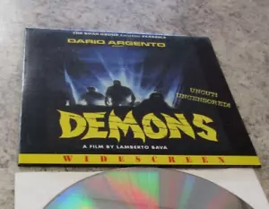 DÄMONEN Laserdisc LD THE ROAN GROUP BREITBILDFORMAT SELTEN LAMBERTO BAVA DIRECTS - Bild 1 von 4