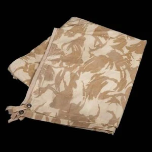 British Army Desert Camo Basha Supergrade Waterproof Shelter Tent Camping Fishin - Bild 1 von 1