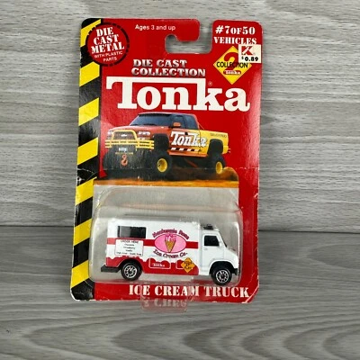 Camión de helados fundido a presión Tonka Maisto Hasbro 2000 7/50 Mackenzie Rose Ice Cream Foto 1 de 4