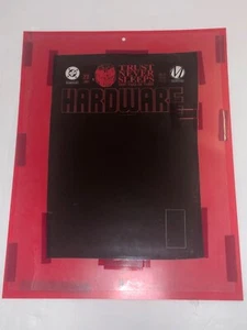 DC/MILESTONE MEDIA COMICS HARDWARE #23 COVER LOGO/TITEL DRUCK KUNST SCHWARZ NEGATIV - Bild 1 von 2