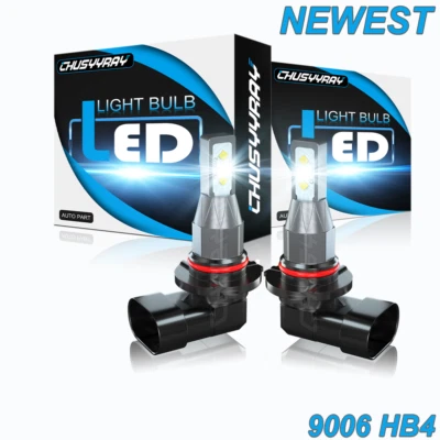 For Toyota Sienna 2004-2010 Combo 9006 HB4 LED Headlight Low Beam Bulbs Kit - Image 1 of 4