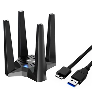 AX1800 USB WiFi 6 Adapter Dual Band USB 3.0 WiFi Dongle MU-MIMO Beamforming - Picture 1 of 9