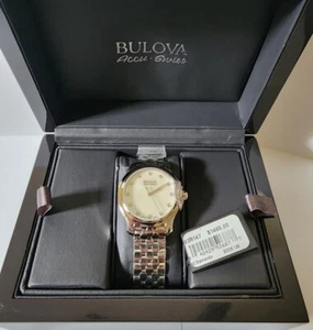 Bulova 63R147 Lady's SS Fine Watch Diamonds - Picture 1 of 6