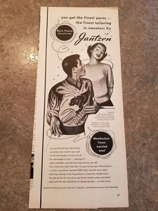 Suéteres Jantzen vintage con anuncios impresos de 1949 - Imagen 1 de 1