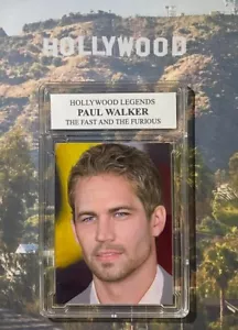 Tarjeta de boceto 2014 Aceo Paul Walker The Fast and the Furious de TJ DOUGLAS 1/1 - Imagen 1 de 2
