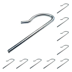 10 PCS Heavy Duty 3" R Pin Stainless Steel Fasteners Canopy Frame Tent Fitting - Picture 1 of 7