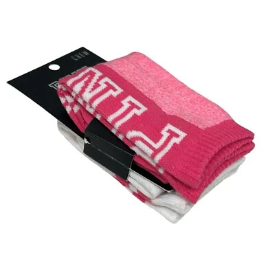 Calcetines Victoria's Secret Rosa Crew, Juego de 2 pares Foto 1 de 3