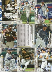 2020 Topps Padres OD + Regular + Update + Snowflake Complete Team Set (47) - Picture 1 of 2