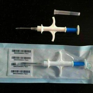 10pcs Pet Mini Microchip ID TAG 1.4 x8mm Animal Dog Cat Horse Animal Microchips - Picture 1 of 7