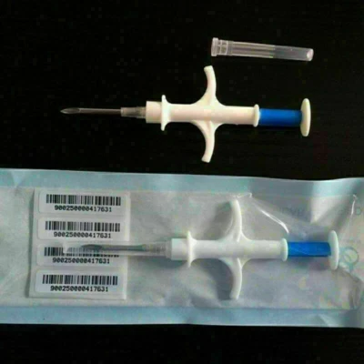 Mini microchip etiqueta de identificación para mascotas de 1,4 x 8 mm animal perro gato caballo animal microchips 10 un.