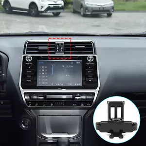 Center Console Mobile Phone Holder Bracket Clip For Toyota Prado LC150 2018-2021 - Picture 1 of 10